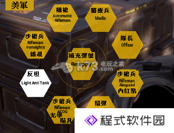 行动小组Squad界面翻译 键位图解 行动小组Squad界面翻译 键位图解