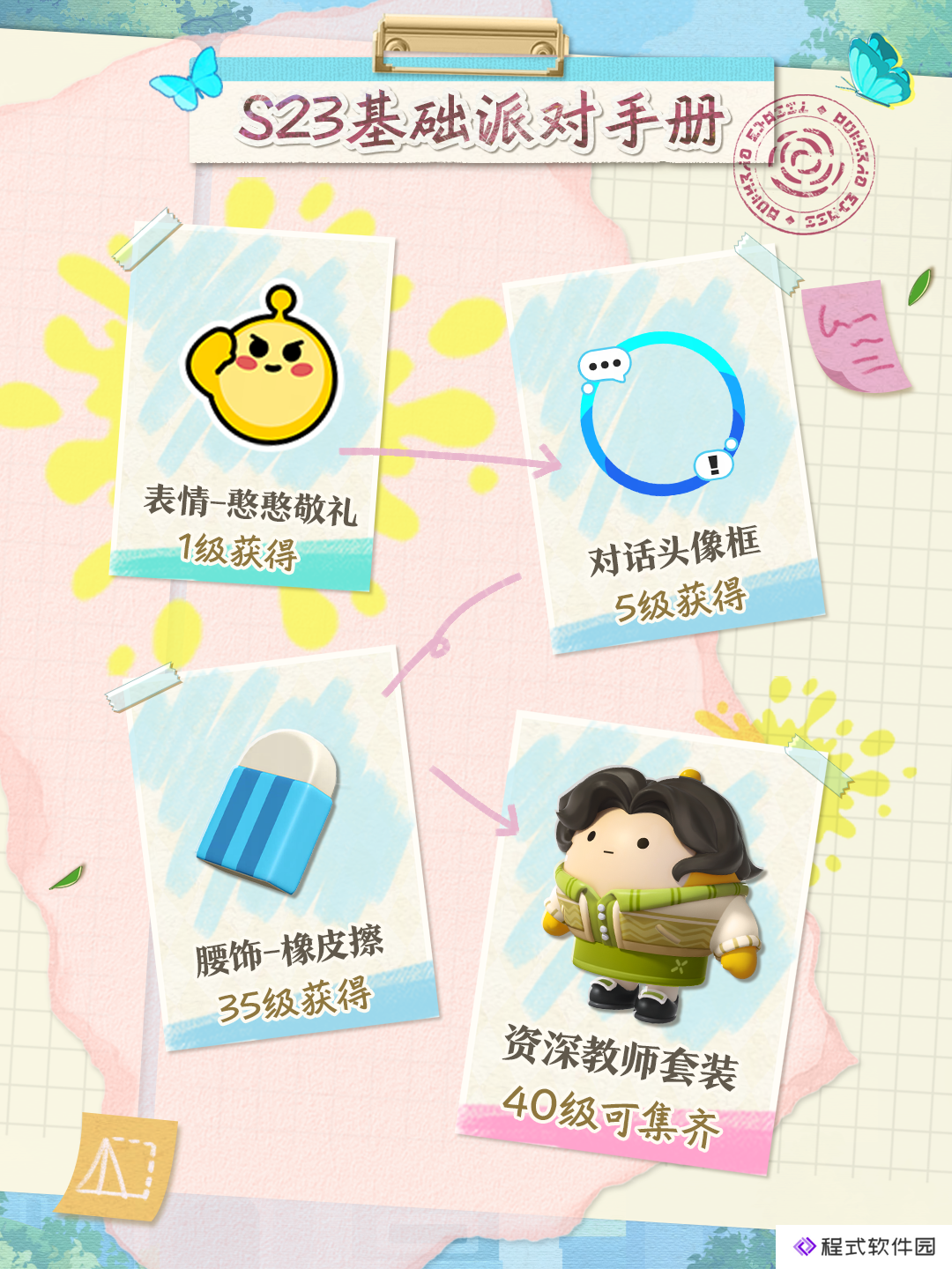 探秘蛋仔派对s23福利&活动攻略汇总：全新关卡+换装盛宴，嗨翻绘梦校园！